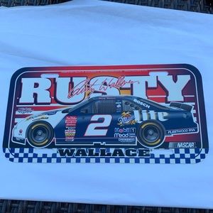 Rusty Wallace front license plate